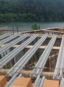 Construção Parque de Estacionamento - Turismo Rural, Esposade - Fase Construção