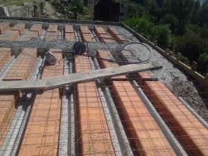 Construção Parque de Estacionamento - Turismo Rural, Esposade - Fase Construção