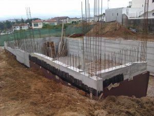 Construção Moradia - Gueifães, Maia - Fase Construção